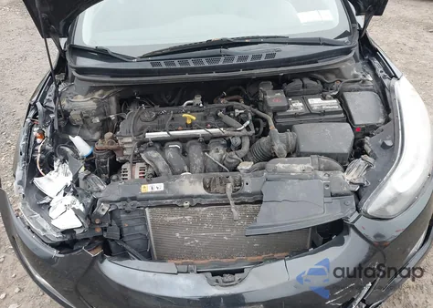 2016 Hyundai Elantra Se из США, поврежденный, VIN 5NPDH4AE2GH757930